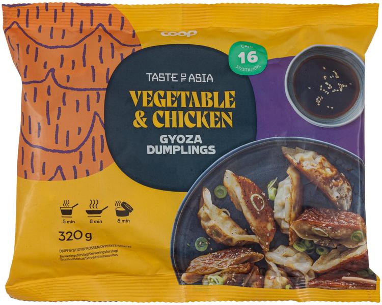 Coop Pelmeenid Kana Ja Köögiviljadega 320 G