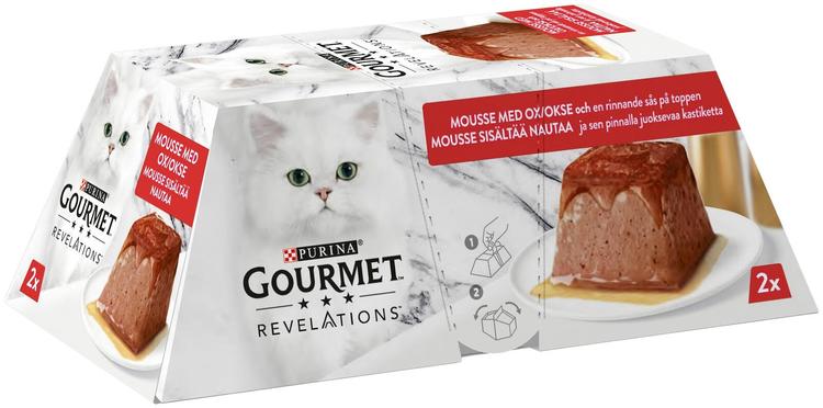 Gourmet Revelations kassitoit veiselihaga 2x57g