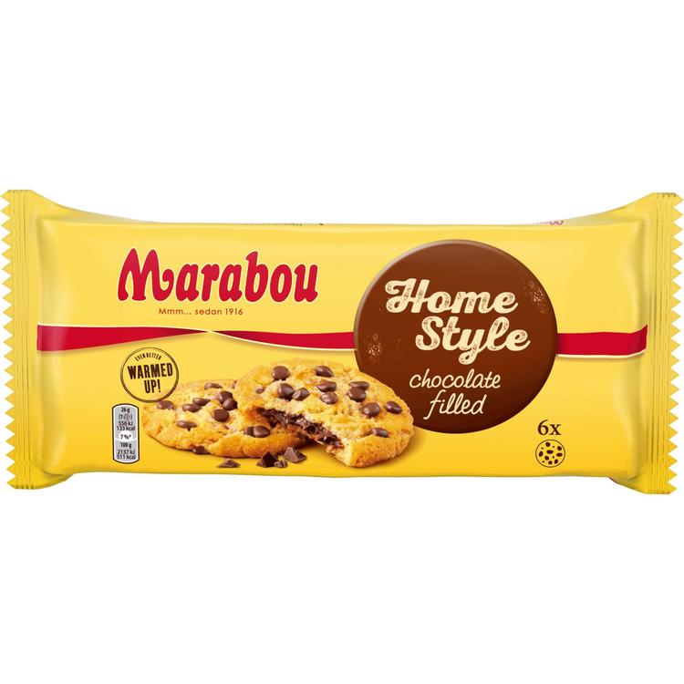 Marabou Home Style Chocolate Filled, küpsised, 156 g