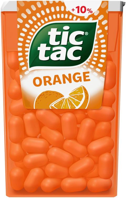 Tic-Tac apelsinimaitselised pastillid 54 g