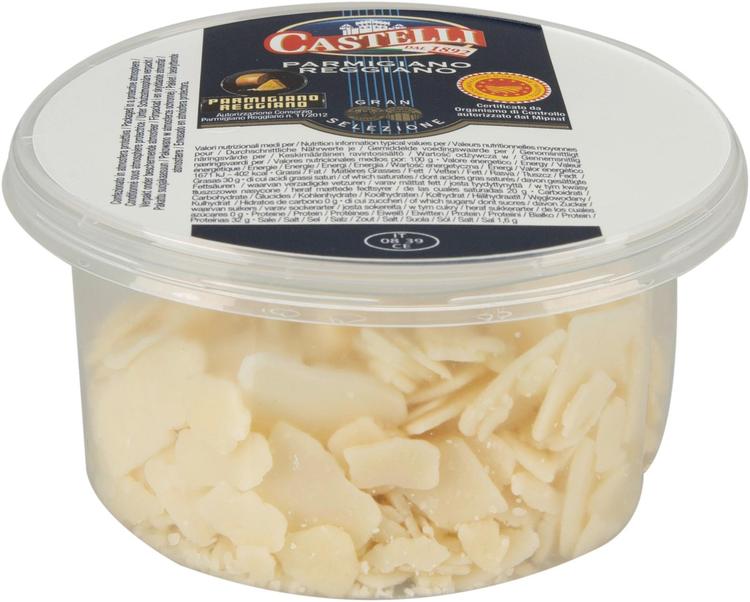 Castelli Parmigiano Reggiano parmesanijuustu laastud, 80g