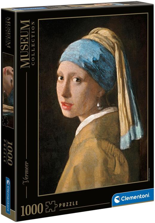 PUZZLE 1000 Museum Girl with Pearl HQC Clementoni