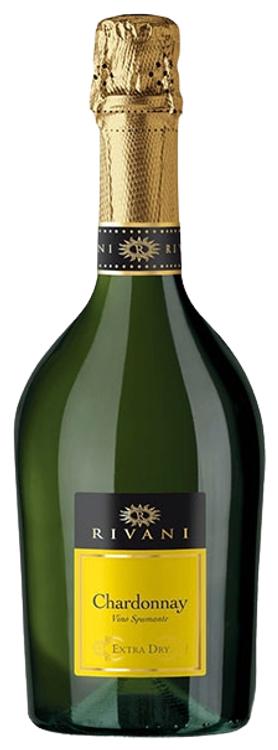 Rivani Chardonnay Extra Dry vahuvein 11%vol 750ml