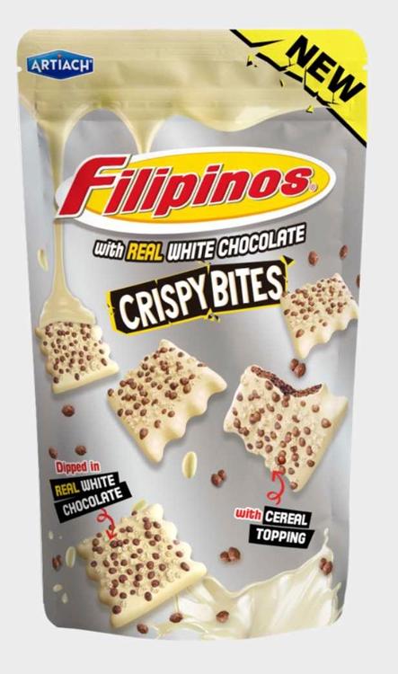 Filipinos krõbedad valge šokolaadi ampsud 100 g