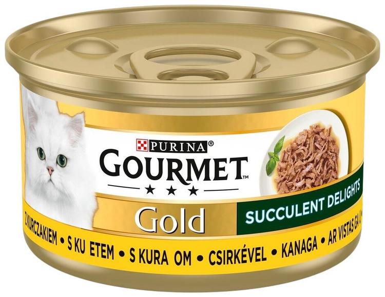Gourmet Gold kiisueine Succulent Delights kanaga 85g