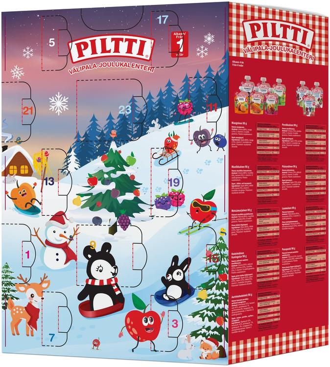 Piltti Vahepala-jõulukalender 1,54 kg