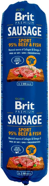 Brit Premium Sport koeravorst veiseliha ja kalaga 800g