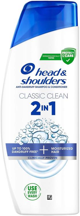 H&s classic clean shampoon 2in1 250ml