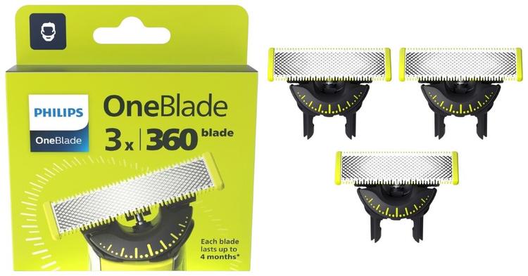 Vahetusterad Oneblade 360 Qp430/50 3tk