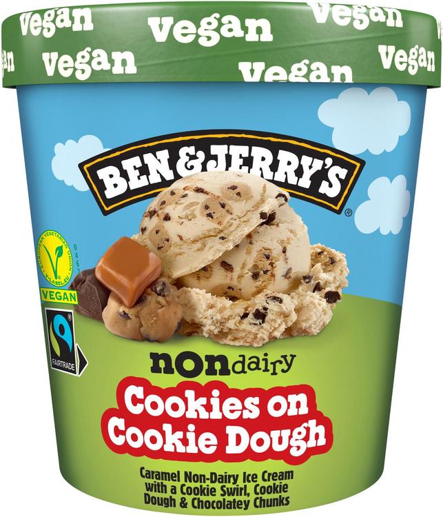 Ben ja Jerry`s Non-Dairy Cookie On Cookie Dough 414 G