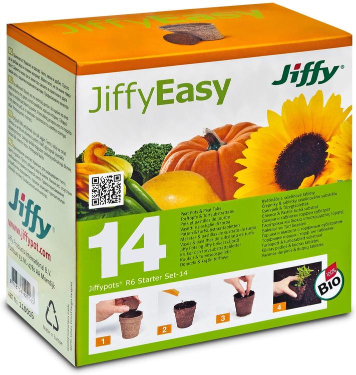 Turbapott + turbatablett Jiffi 14 tk