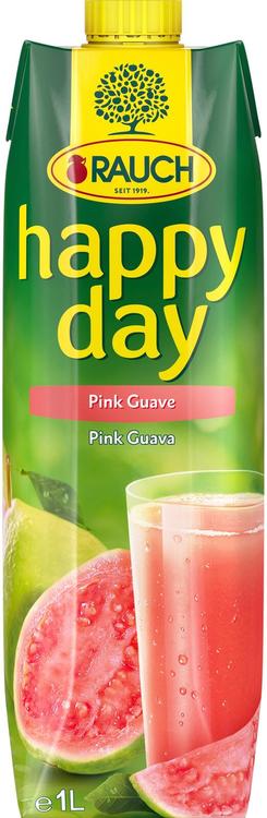 Happy Day pink guava nektar, 1 l