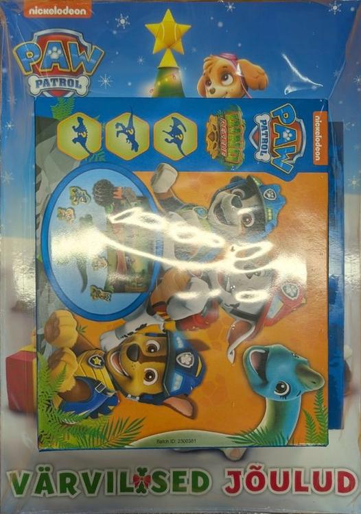 Paw Patrol. Värvilised jõulud