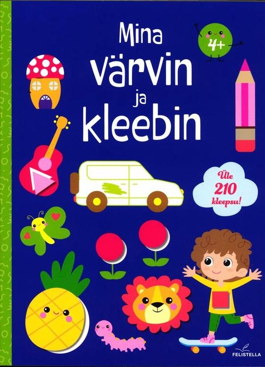 Mina värvin ja kleebin 4+