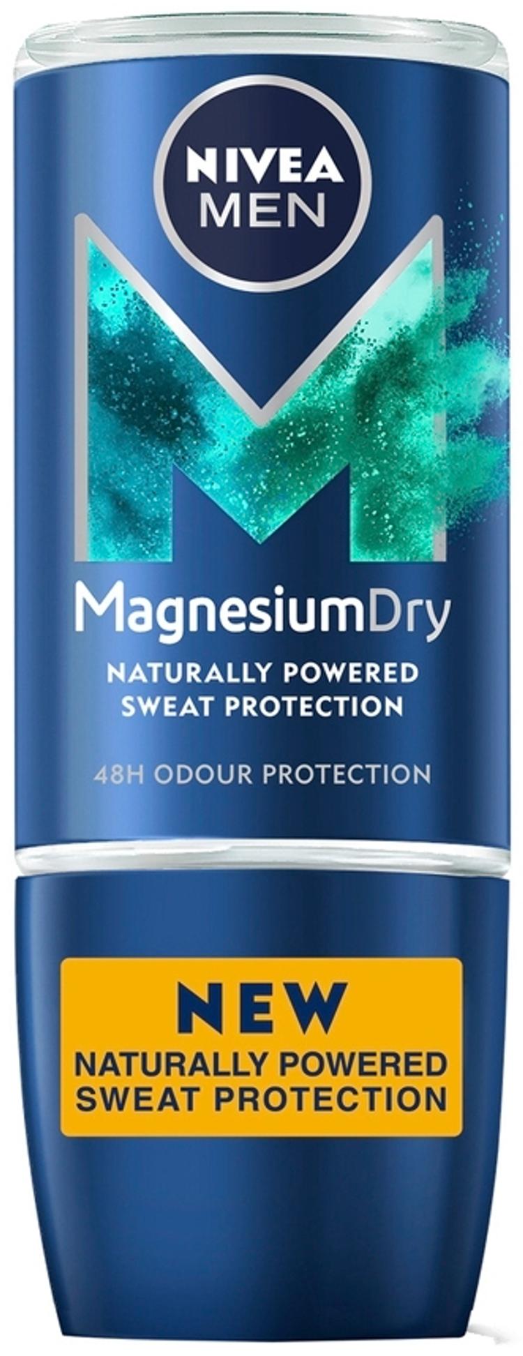 NIVEA MEN 50ml Magnesium Dry Deo Roll-on -deodorantti