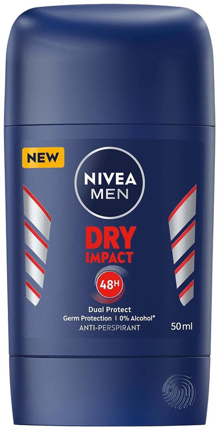 NIVEA MEN 50ml Dry Impact Deo Stick -antiperspirantti