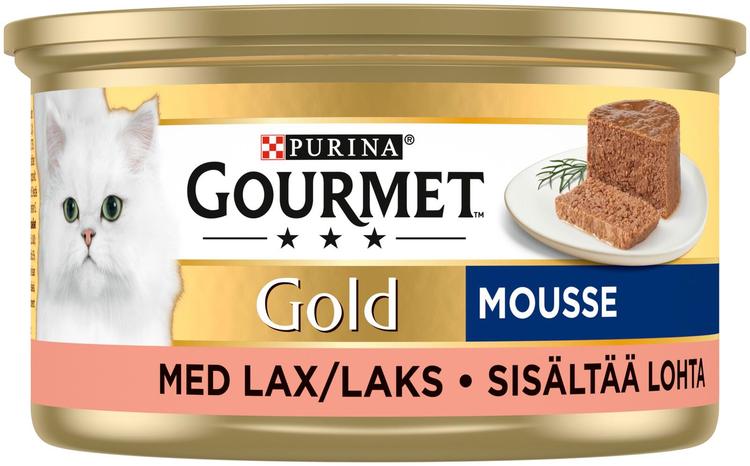 Gourmet 85g Gold Lohi Mousse kissanruoka