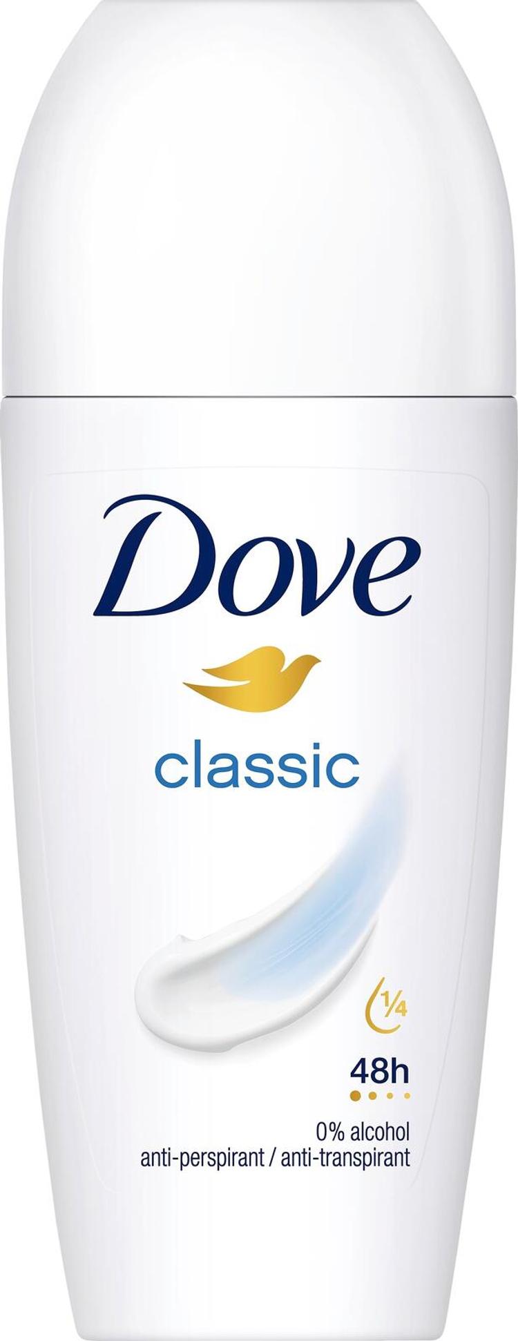 Dove 48h Classic antiperspirantti deodorantti roll-on  50 ml