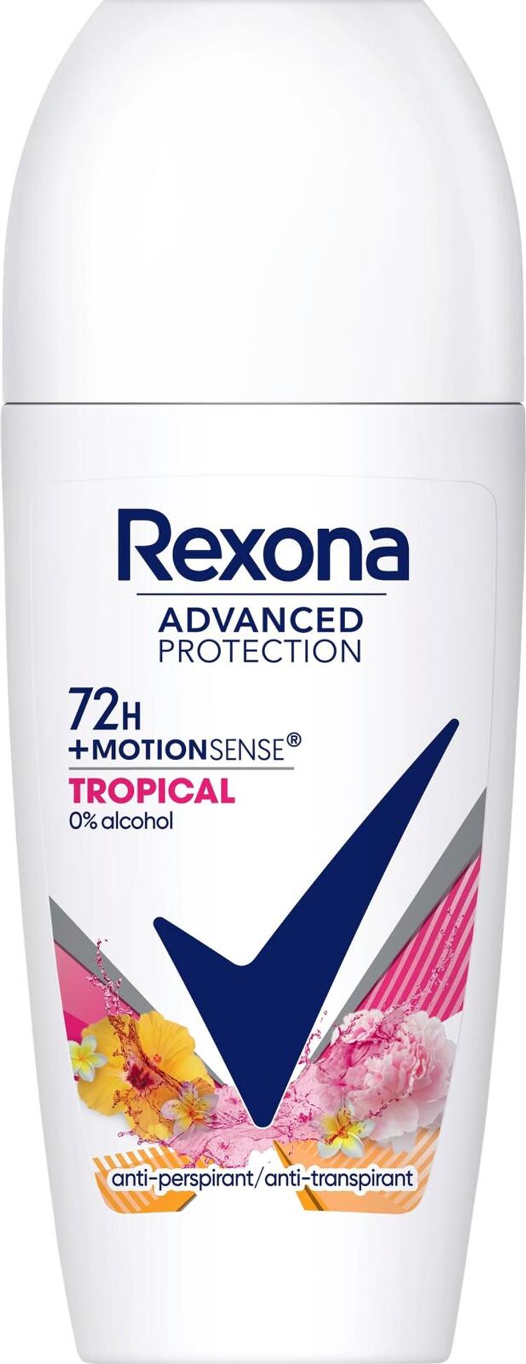 Rexona Advanced Protection Tropical Antiperspirantti Deodorantti Roll-on naisille 50 ml