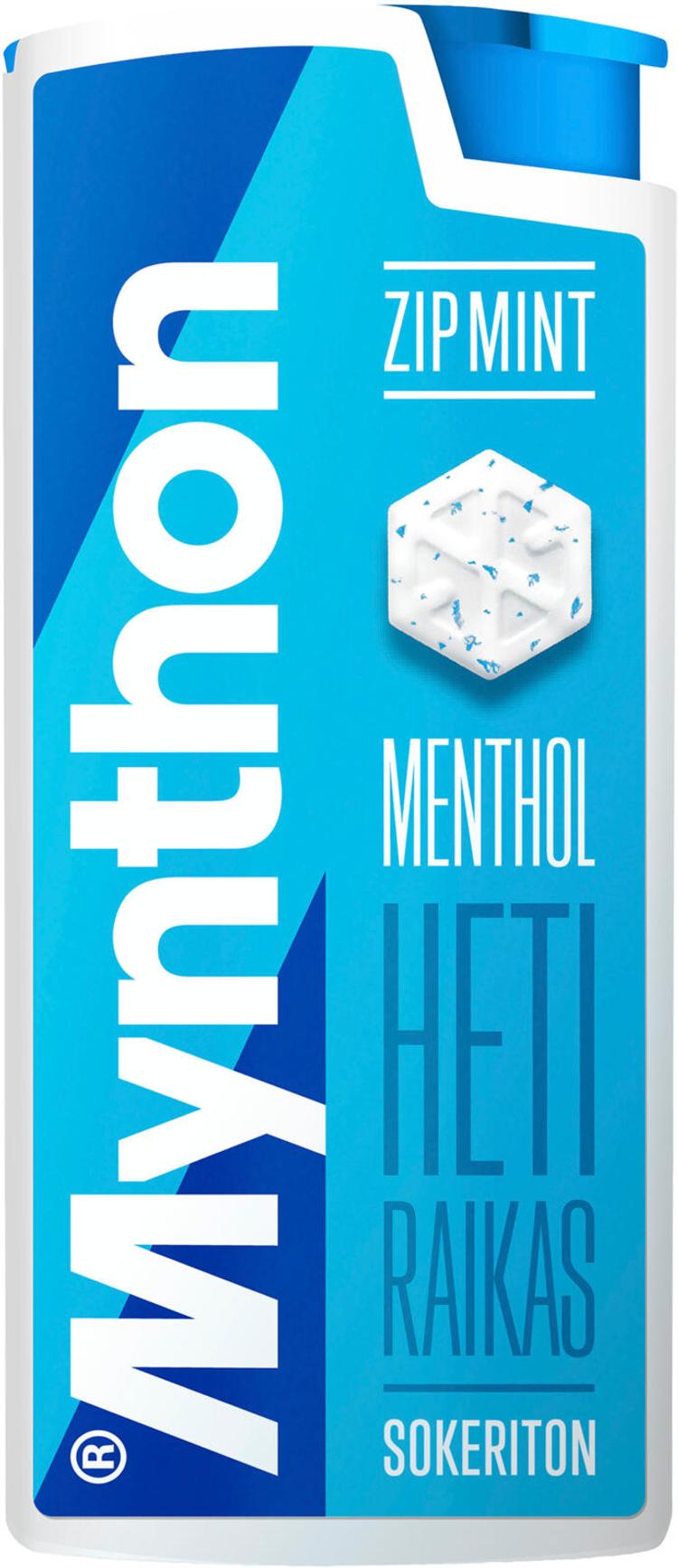 Mynthon ZipMint Menthol pastilli 30g