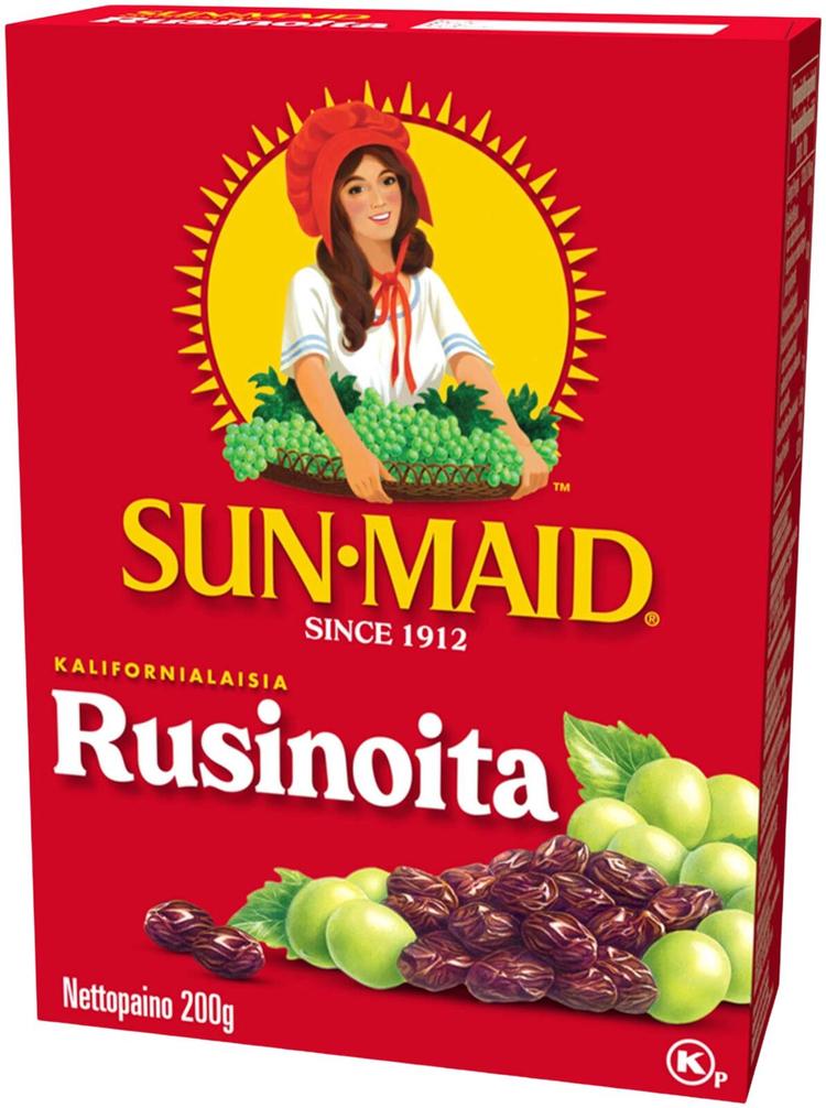 200g Sun-Maid Kalifornialainen kivetön rusina