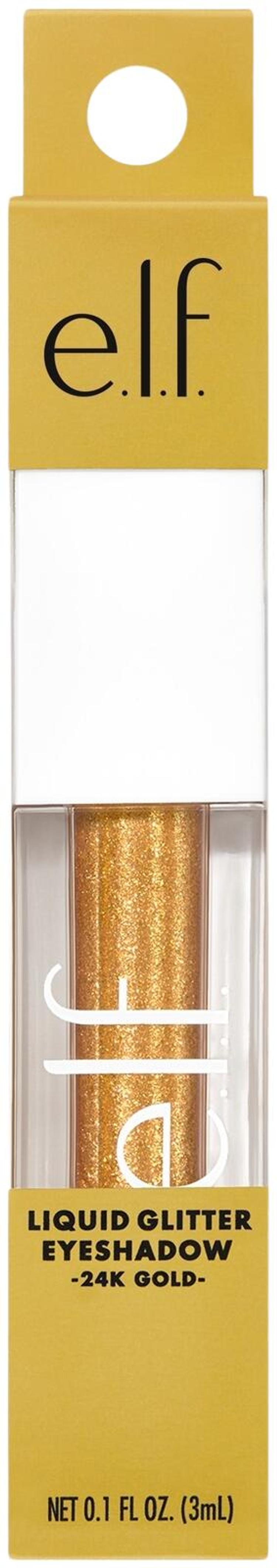ELF Liquid Glitter Eyeshadow 24K Gold 3ml | S-kaupat ruoan verkkokauppa