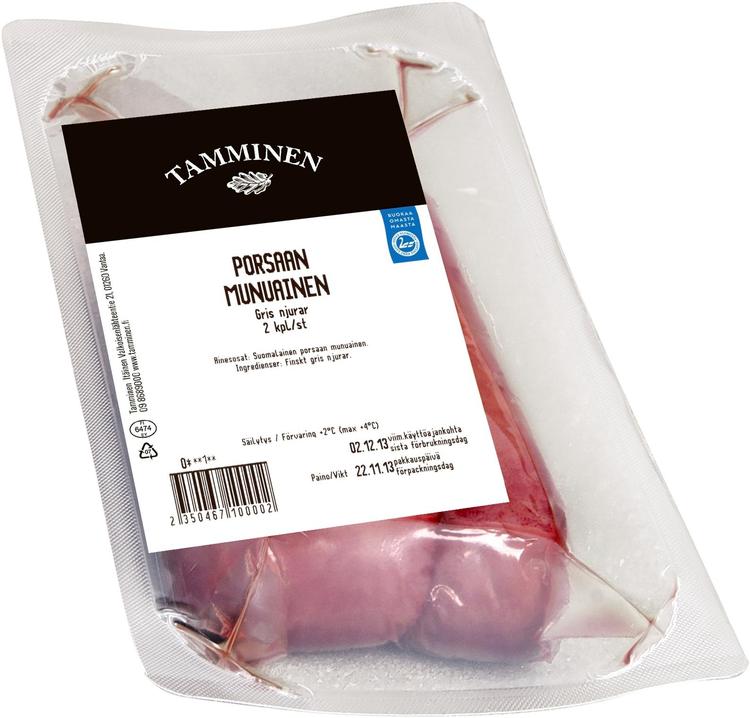 Tamminen porsaan munuainen pakaste n450g