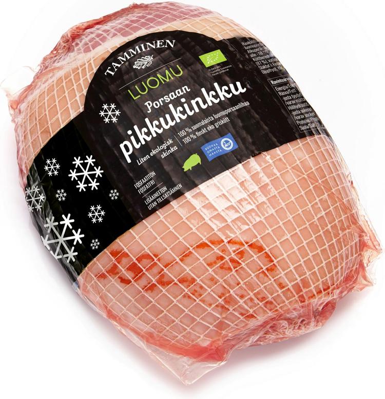 Tamminen pakastettu luomuporsaan pikkukinkku n2,5kg