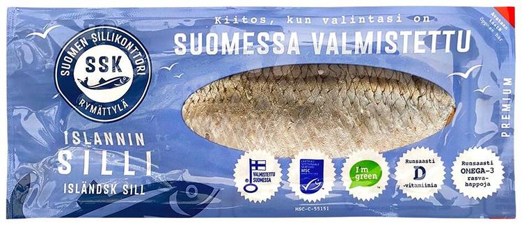 Suomen Sillikonttori Islannin silli 250g+ MSC