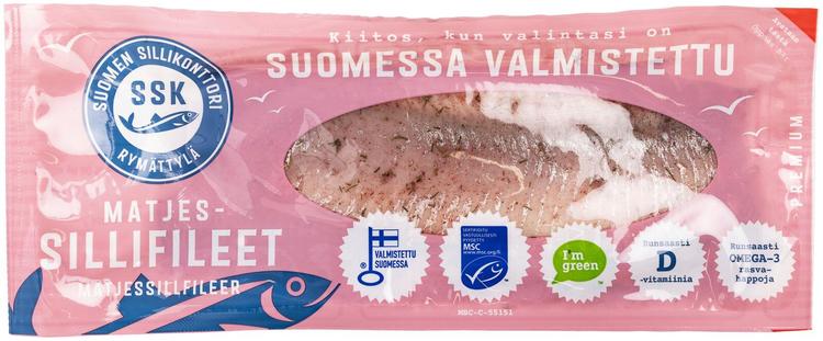 Sillikonttorin Matjessilliä vakuumissa +180g msc