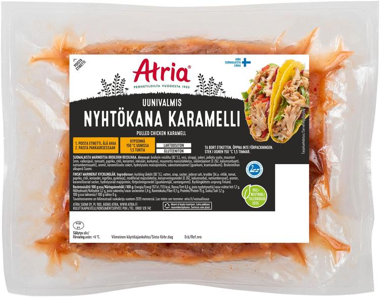 Atria Nyhtökana Karamelli n800g