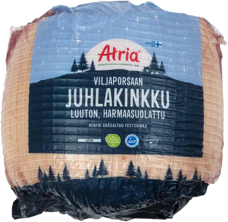 Atria Viljaporsaan Luuton Juhlakinkku pakaste n5kg