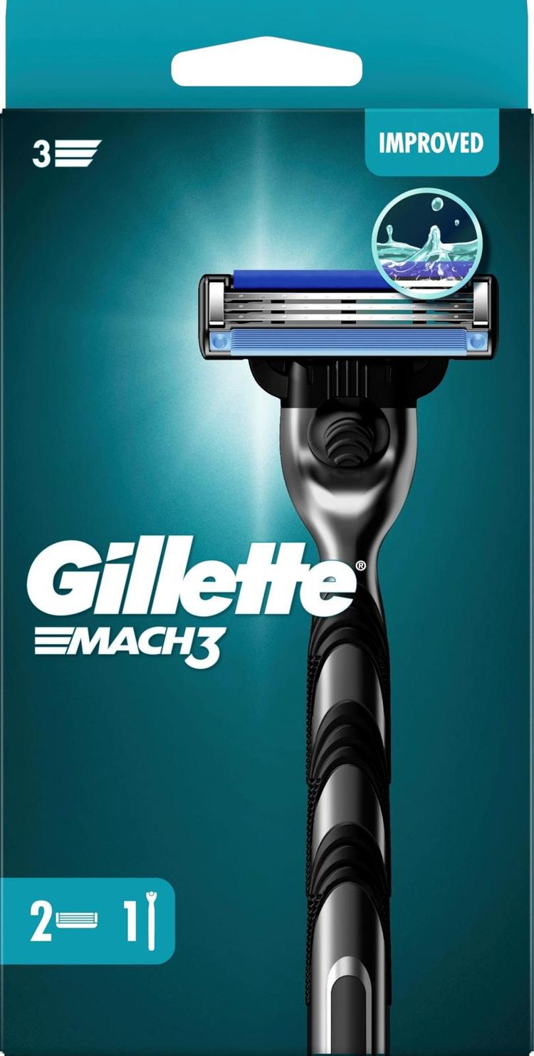 Gillette Mach3 partahöylä+1 vaihtoterä