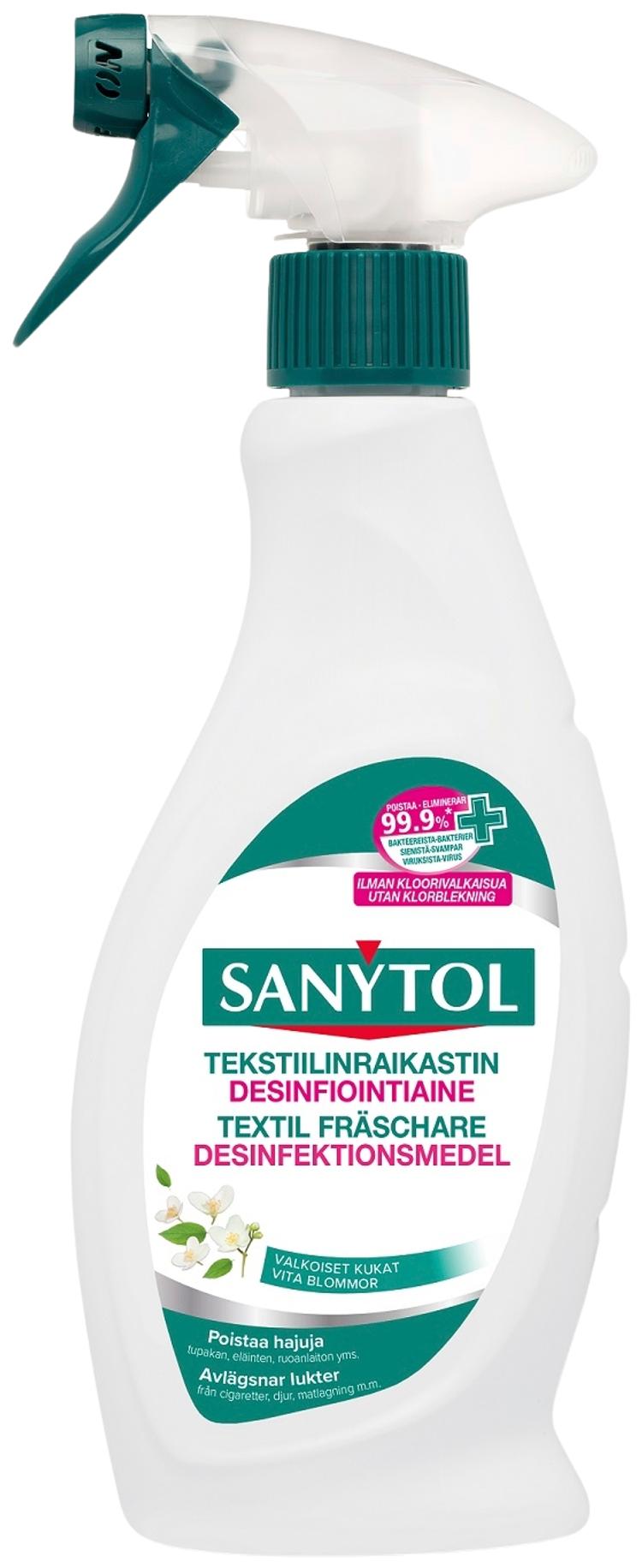 Sanytol Tekstiilin raikastin ja desinfiointiaine 500 ml