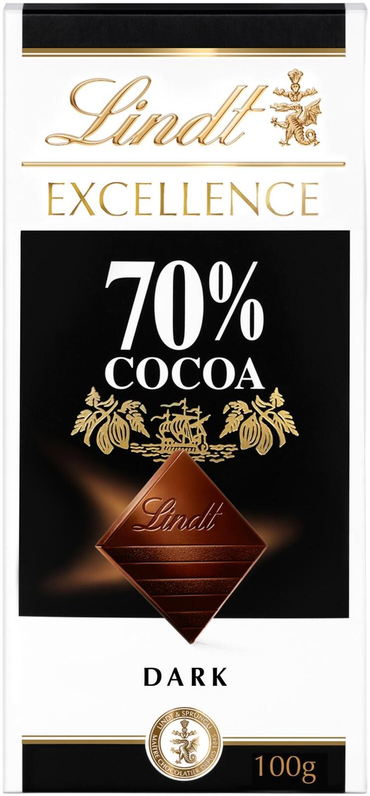 Lindt Excellence 70% tumma suklaalevy 100g