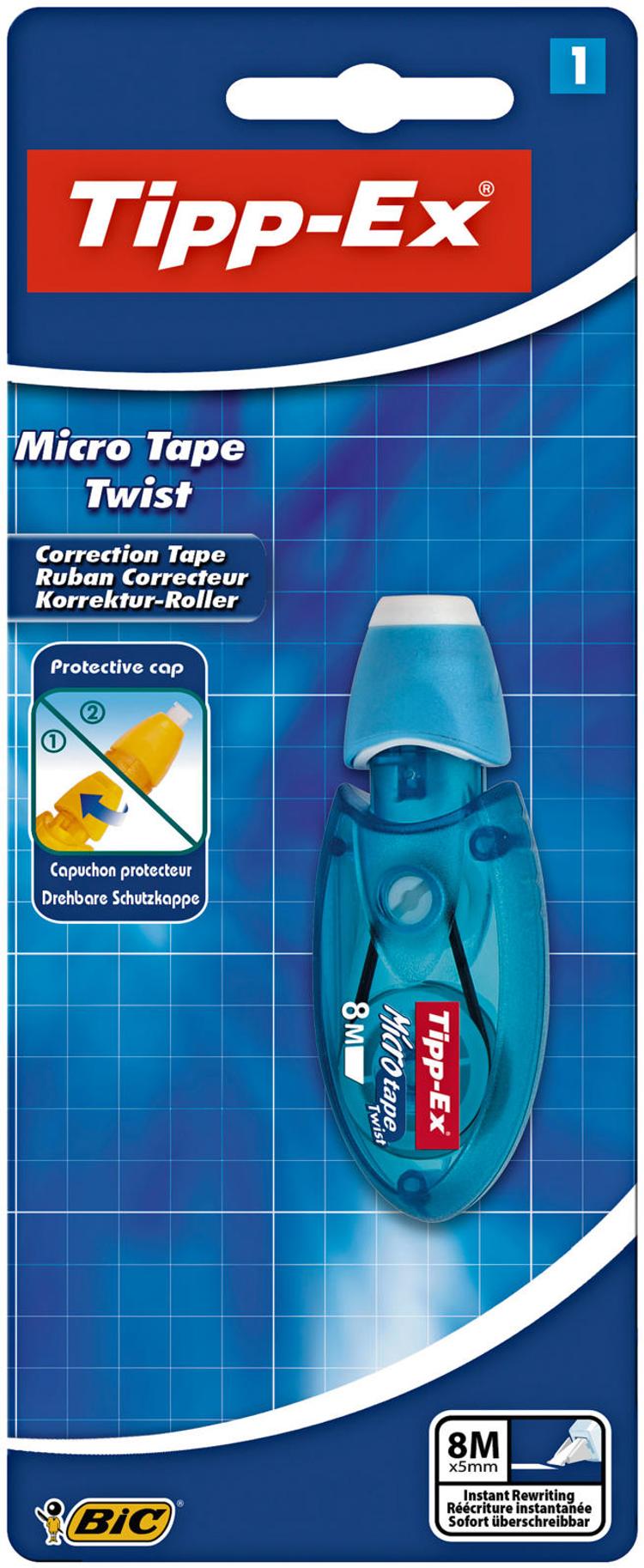 BIC Tipp-Ex Micro Tape Twist korjausrolleri