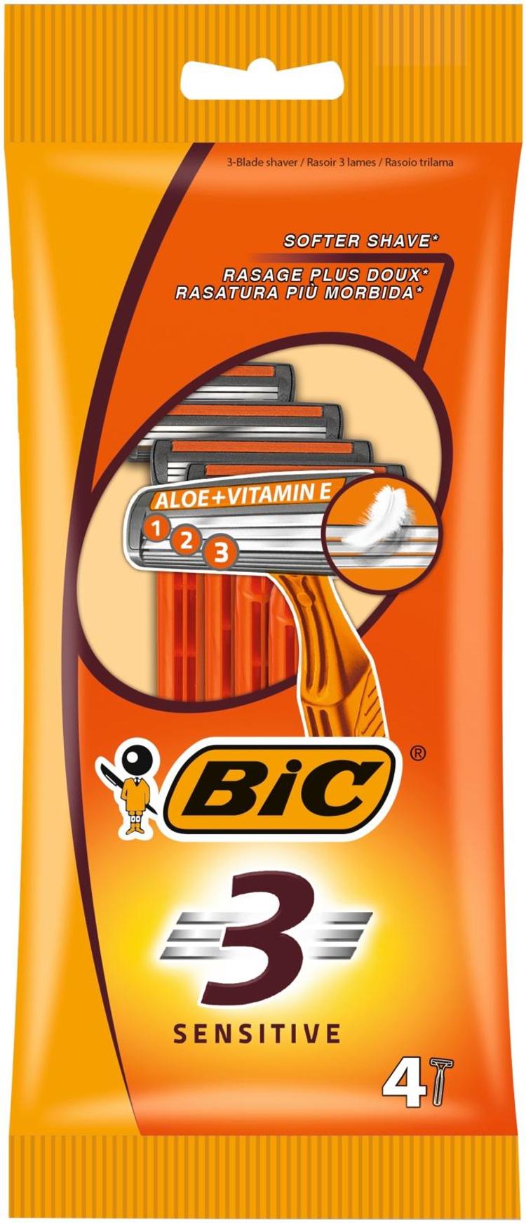 BIC varsiterä 3 Sensitive 4-pack