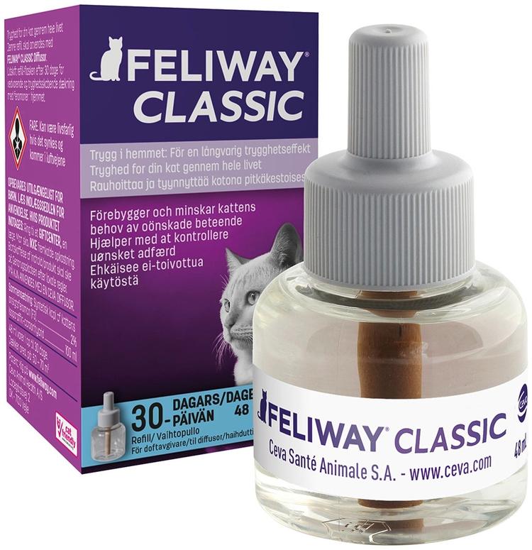 Feliway CLASSIC vaihtopullo liuos 48ml kissalle