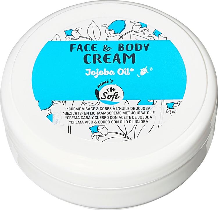 Carrefour Soft Face And Body Cream kosteusvoide 50 ml