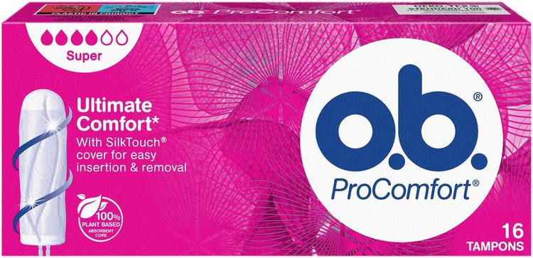 o.b.® ProComfort Super tamponi 16 kpl