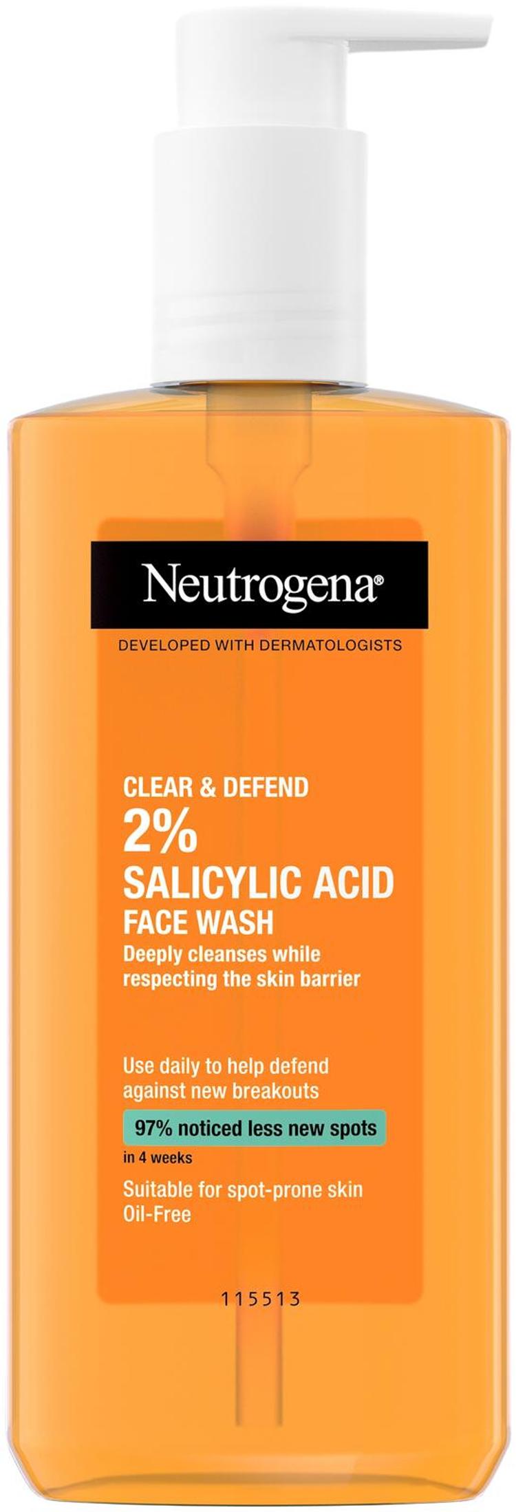 Neutrogena Clear & Defend Facial Wash puhdistusgeeli 200 ml