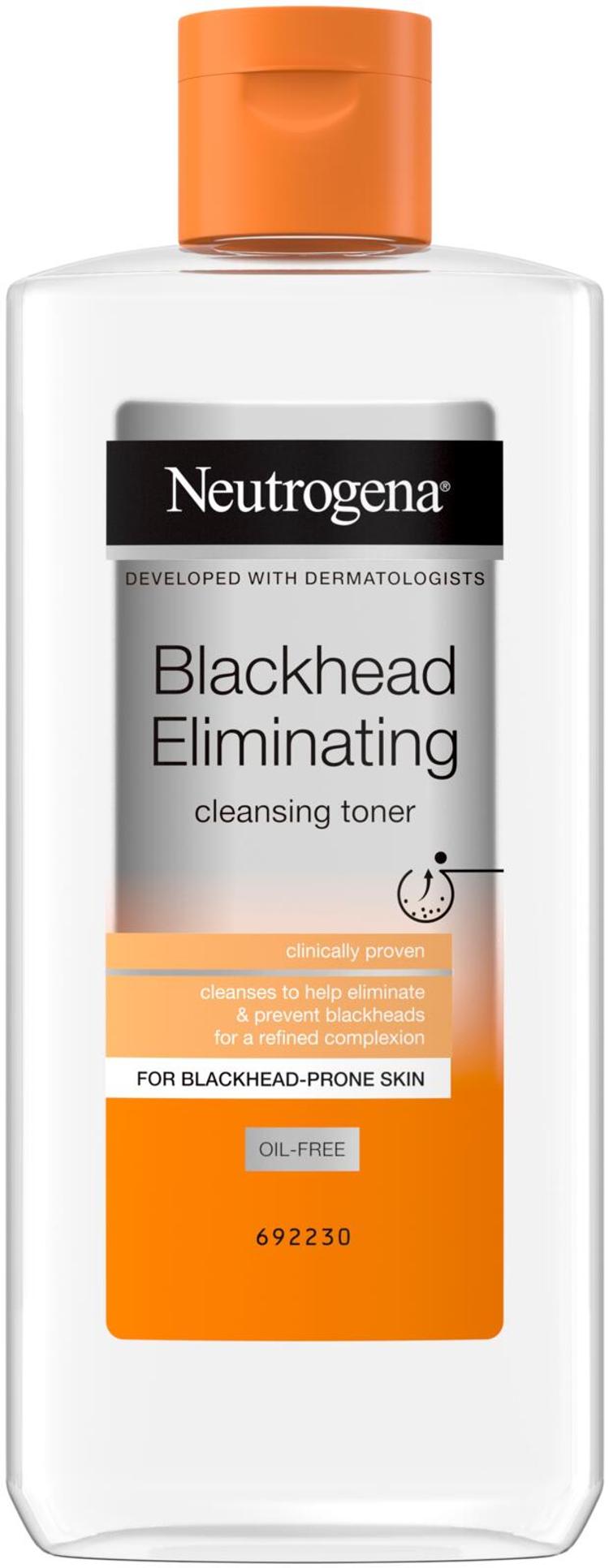 Neutrogena Blackhead Eliminating Cleansing Toner kasvovesi 200 ml