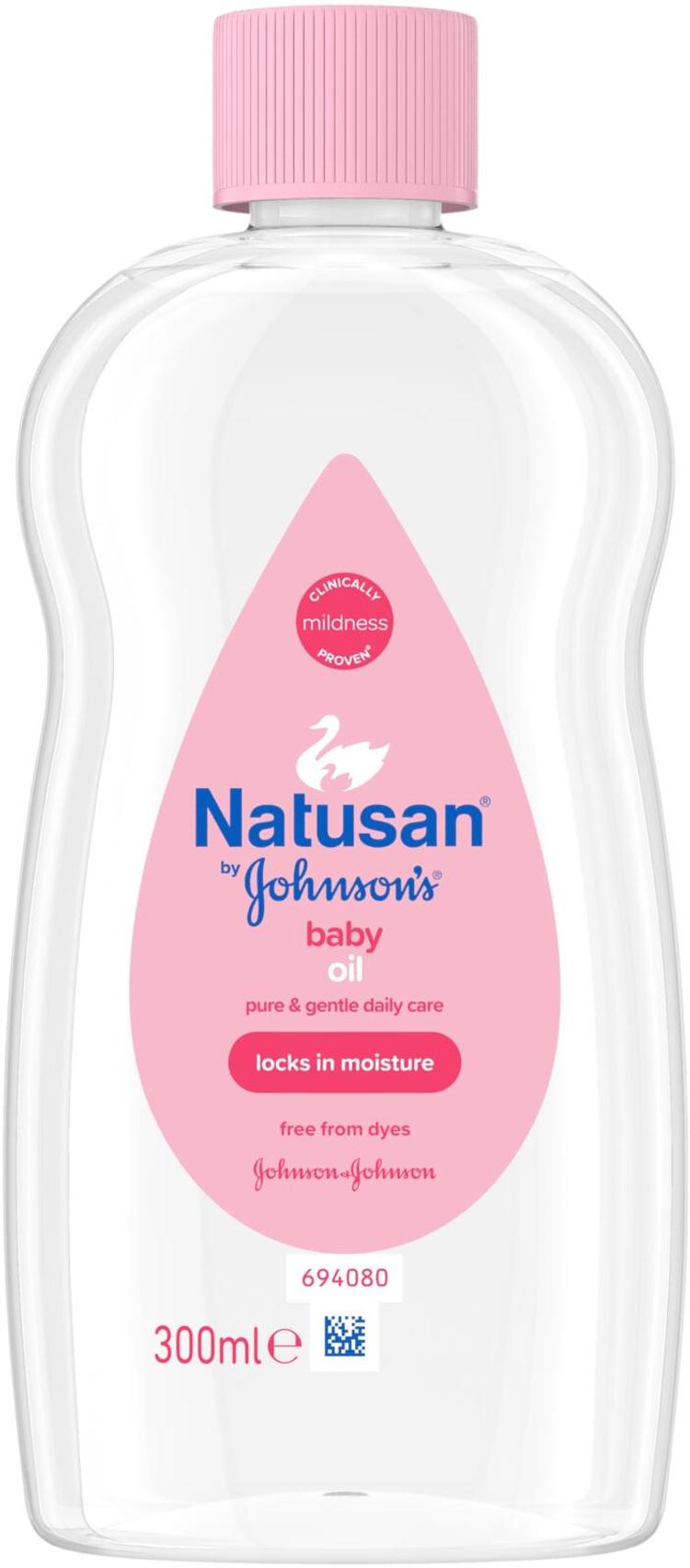 Natusan by Johnson's Baby Oil hoitoöljy 300ml