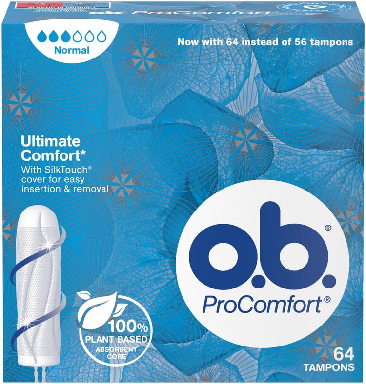 o.b. ProComfort Normal tamponi 64 kpl