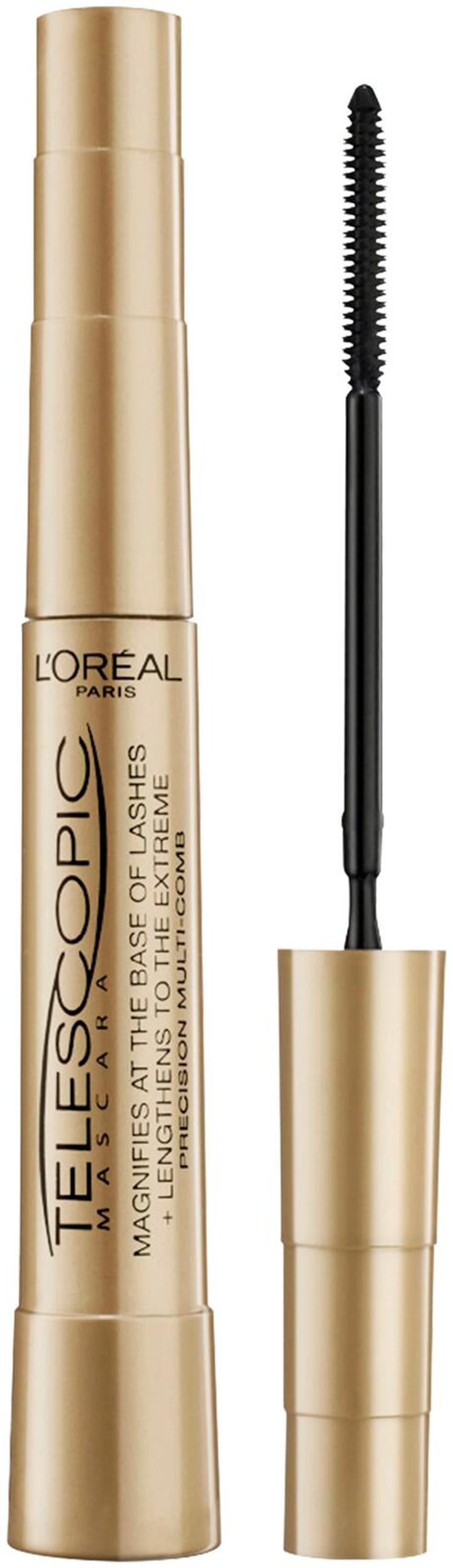 L'Oréal Paris Telescopic Maskara Black/Noir ultrapidentävä ripsiväri 8ml