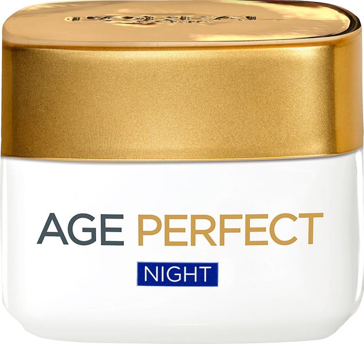 L'Oréal Paris Age Perfect Night kosteuttava & kiinteyttävä yövoide ikääntyvälle iholle 50ml