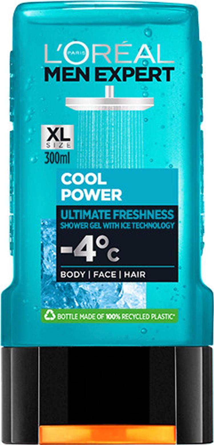 L'Oréal Paris Men Expert Cool Power suihkugeeli 300ml