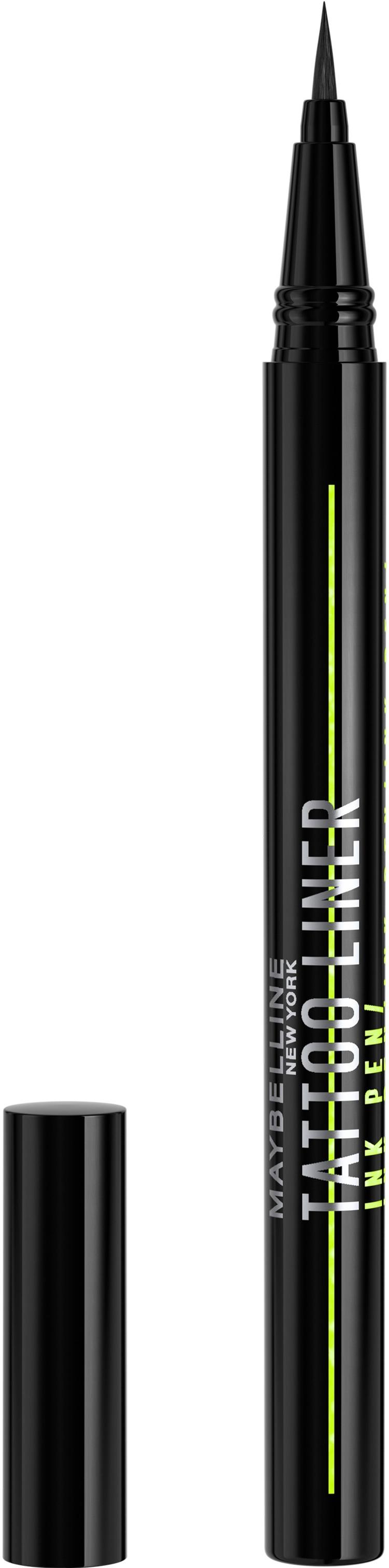 Maybelline New York Tattoo Liner Ink Pen 880 Jet Black nestemäinen silmänrajausväri 1ml S