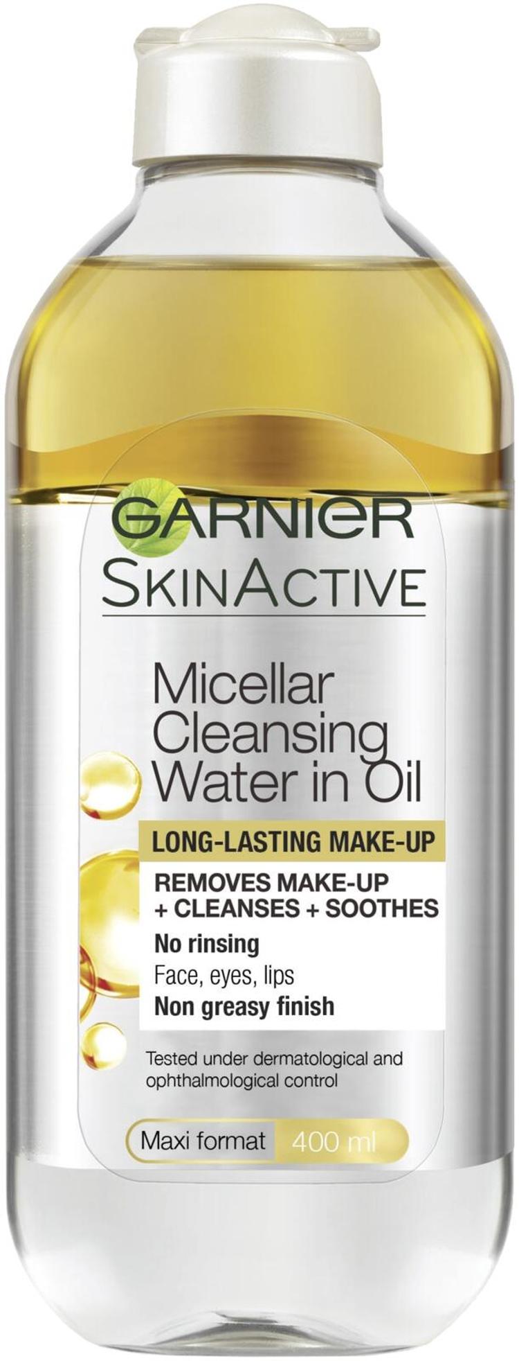 Garnier Skin Active Micellar Oil öljyjä sisältävä puhdistusvesi 400ml