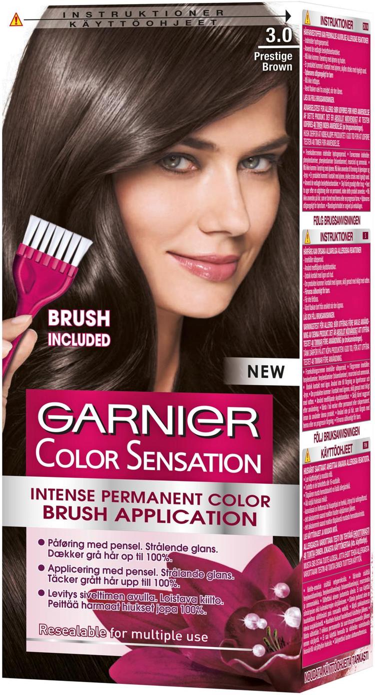 Garnier Color Sensation 3.0 Prestige Brown Tummanruskea kestoväri 1kpl